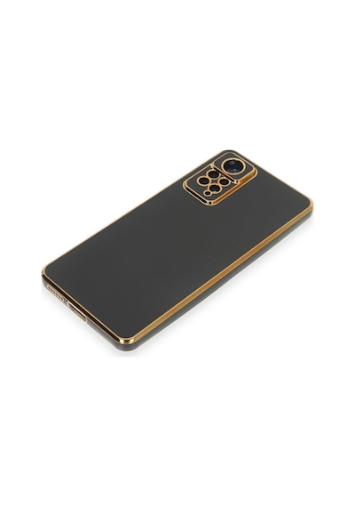 Gld-spt- Newface Xiaomi Redmi Note 12 Pro 4g Kılıf Volet Silikon - Siyah