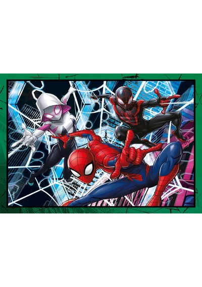 Clementoni 4in1 Spiderman Puzzle
