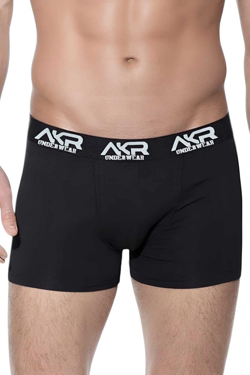 Tezzgelsin Erkek Likralı 10'lu Boxer Siyah