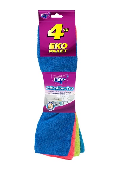 Mikrofiber Temizlik Bezi 4'lü Eko Paket Diğer