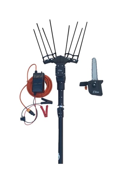 Elia Duo 1000w Kömürsüz Motorlu 2'si 1 Arada Zeytin Hasat Ve Budama Makinesi Teleskopik