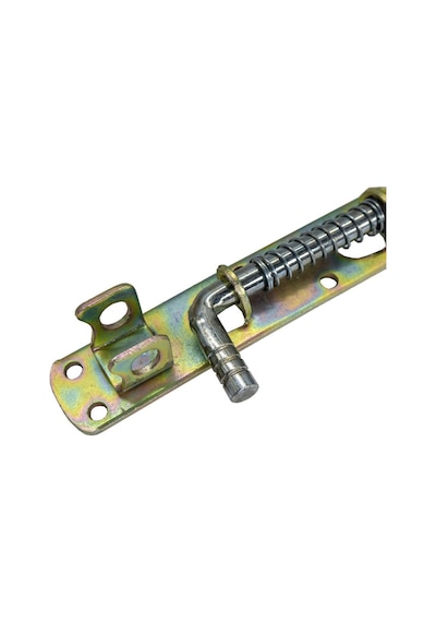 15 Cm Yaylı Ferforje Demir Kapı Sürgüsü