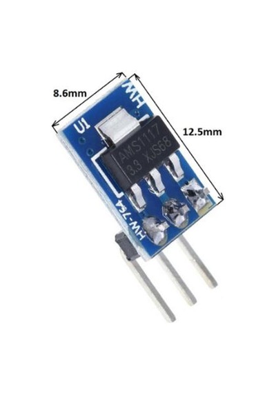 AMS1117 5V to 3.3V Step- Down Güç Kaynağı Modülü