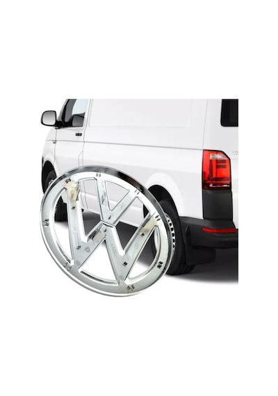 Transporter T6 2015-2019 Model Arası Uyumlu Ön Panjur Izgara Amblemi Arması Logosu