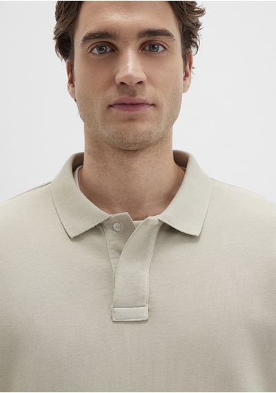Mavi - Bej Polo Sweatshirt 0s10323-70146 Bej