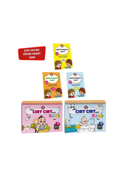 Çocuk Akademi Şimdi Cırt Cırt Vakti 9-16 Ay Baby Girl / Boy - Şimdi Konuşma Vakti Seti