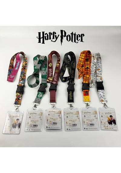 Bak Gel Al Harry Potter Chibi Karakterler Lisanslı Boyun Askı İpi, Hogwarts Lanyard Seti, - Bgaharryip006