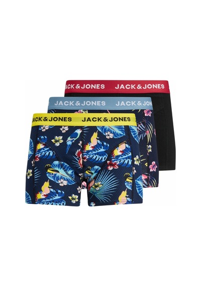 Jack & Jones Jacflower 3'Lü Paket Boxer 12194104