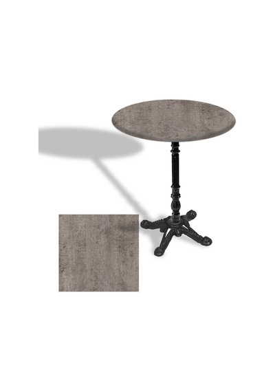 Çipa 1004 Döküm Ayak Yuvarlak Masa Çap 70cm - Werzalit, Wermodin Ve Allzalit Tabla - Kahve Oxid Çok Renkli Çipa 1004 Döküm Ayak Yuvarlak Masa Çap 70cm - Werzalit, Wermodin Ve Allzalit Tabla - Kahve Oxid Çok Renkli