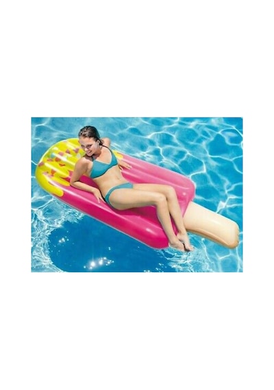 58766 Sprinkle Popsicle Gökkuşağı Buz Şeker Yatak Deniz Yatağı 183 X 66 Cm Pembe