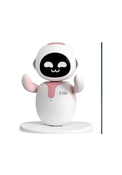Eilik Akıllı Masaüstü Robot Oyuncak Aı Robot Desktop Companion Robot Evcil Robot Yeşil Pembe