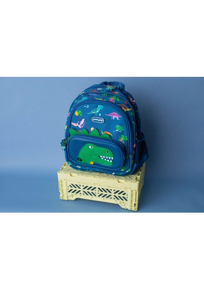 Packnjoy - Çocuk Sırt Çantası Small 2-4 Yaş - Dino Roar Lacivert
