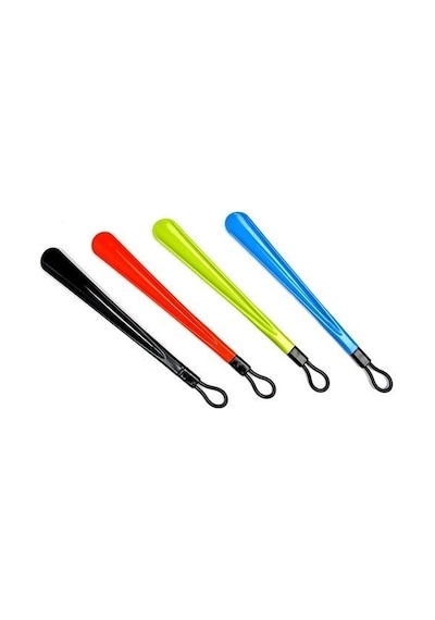 Eynel 42 Cm Askılı Ayakkabı Çekeceği Uzun Plastik Kerata Renkli Ayakkabı Giyme Aparatı