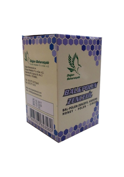 Doğan Baharatçılık Bal Polen Zencefil Karışımı 230 G