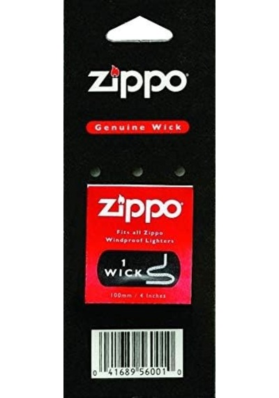 Zippo Parçası Fitil, Pirinç, Siyah, One Size 50 x 22
