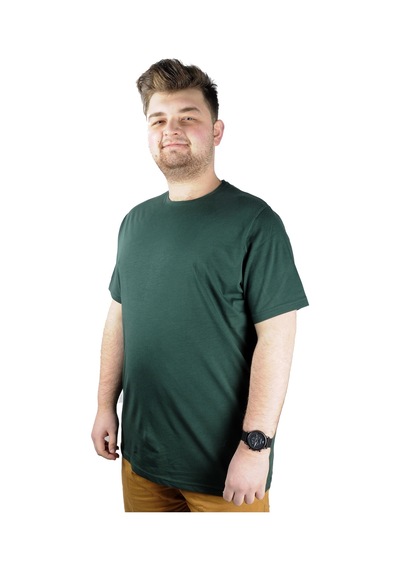 Mode Xl Büyük Beden Erkek Tshirt Bisiklet Yaka Basic 20031 Nefti Nefti