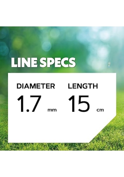 Yuvarlak Çim Biçme Ipi 1 7 Mm Çim Yabani Ot Çim Ve Çiçek Tarhları Için Bahçe Işleri Ve Çim Bakımı Naylon Ip