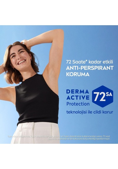 Kadın Sprey Deodorant Black & White Invisible İpeksi Pürüzsüzlük, Ter Ve Ter Kokusuna Karşı 72 Saat Anti-perspirant Koruma 150 Ml