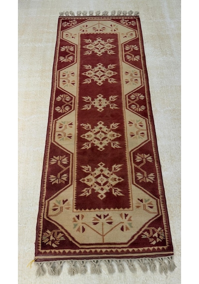 Bodrum Milas Halısı Yolluk 77x200 Çok Renkli