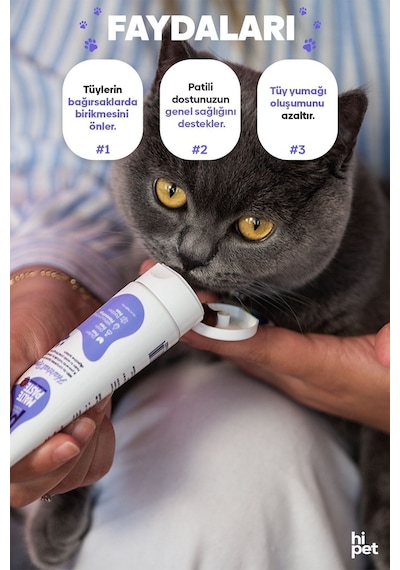 HiPet Antihairball Kedi Maltı