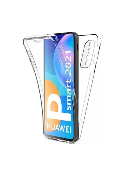 Microcase Huawei P Smart 2021 360 Ön Arka Full Cover Seffaf Kilif 542156888