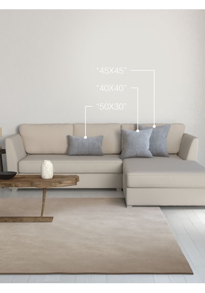Home Daily Series Açık Gri Renk Kırlent Yastık Kılıfı Açık Gri