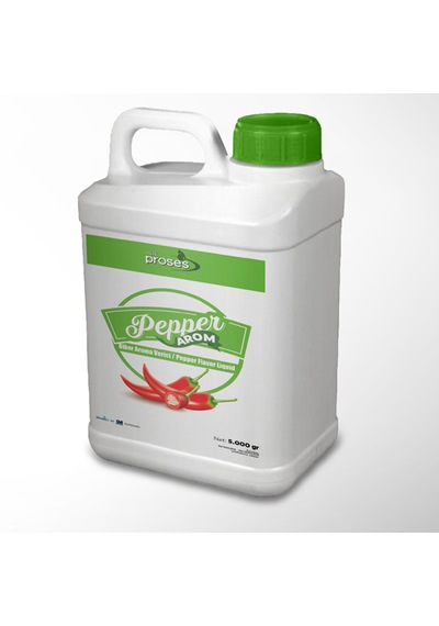 Milk Proses Chilli Pepper Arom Sıvı / Biber Aroması / 5 Lt