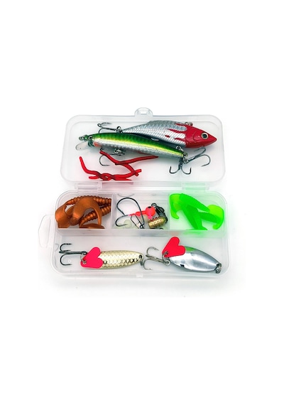 Valkyrie 28 Parça Silikon Rapala Kaşık Olta Yem Ve Aksesuar Seti