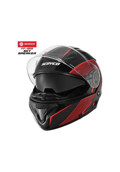 Scoyco 868 Sky Breaker Kask Renkli
