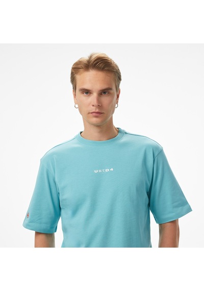 United4 Unıted4 Comfort Erkek Mavi T-shirt Utms25ss Mavi