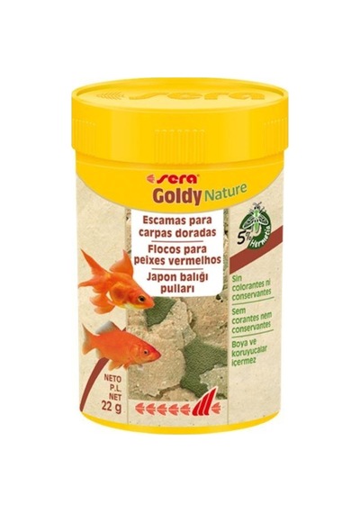 Sera Gold Nature Japon Balığı Pulları Yemi 100 Ml