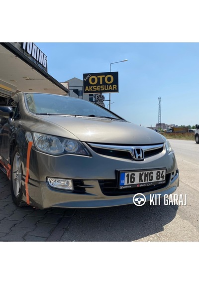 Honda Civic Makyajsız 2006-2009 Ön Ek Plastik Boyasız