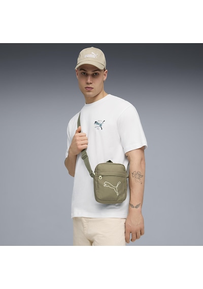 Puma Plus Portable Unisex Yeşil Günlük Stil Omuz Çantası 09118230 Yeşil
