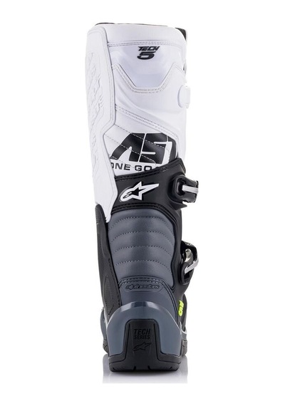 Alpinestars Tech 5 Kros Motosiklet Botu Siyah Gri Beyaz