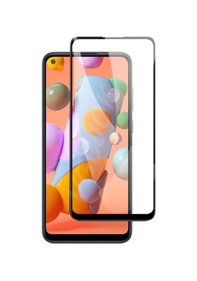 Logis Samsung Galaxy Uyumlu A11 Antistatik 5d Tam Kaplayan Ekran Koruyucu Cam
