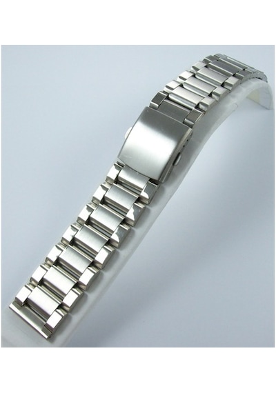 20Mm Çelik Saat Kordonu Yandan Kilitli Spor Metal Saat Kordonu