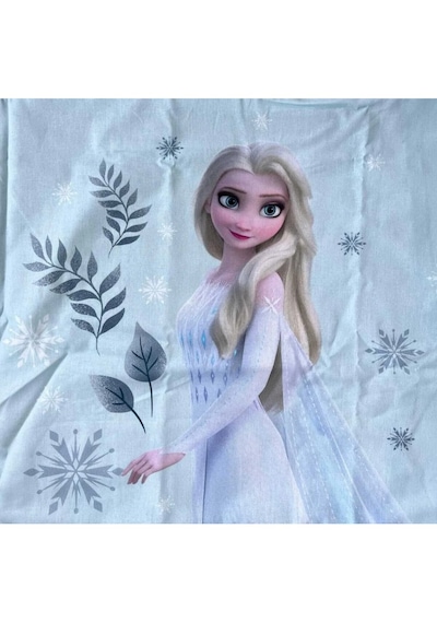 Özdilek Disney Kapitoneli Çok Amaçlı Nevresim Takımı Frozen Leaves Mint