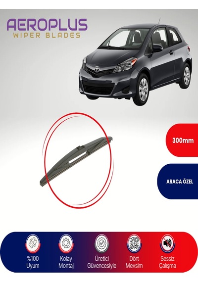 Aeroplus Toyota Uyumlu Yaris Arka Silecek 2012-2020