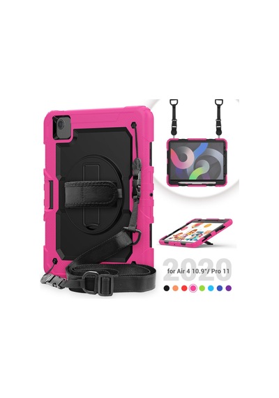 İpad Pro 11 2020 Kılıf Pars Tablet Kapak - Pembe Diğer