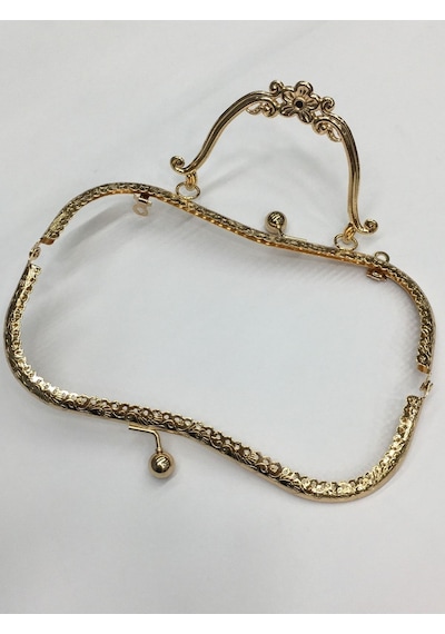 Karantuhafiye Çanta Ve Cüzdan Klipsi Kuluplu Çiçek Model Rosegold Rosegold Çok Renkli