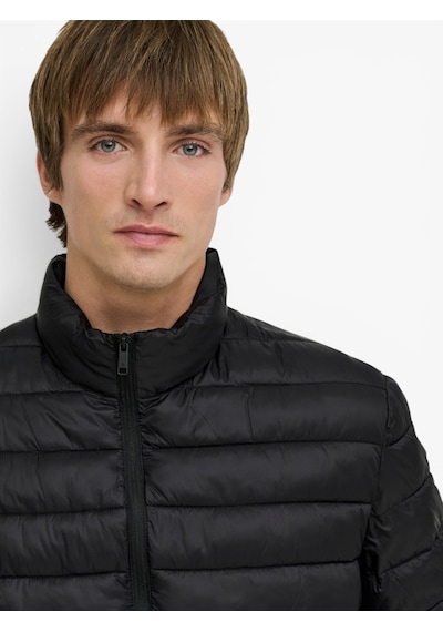 Only & Sons Onsraff Quılt Jacket Otw Vd Erkek Siyah Mont - 22038713