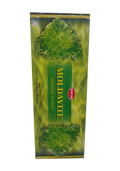 Moldavit Taşı 20 Çubuk Tütsü - Moldavite