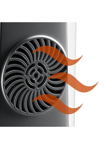 Trotec TRH 22 E 2400 W 9 Dilim Fanlı Yağlı Radyatör