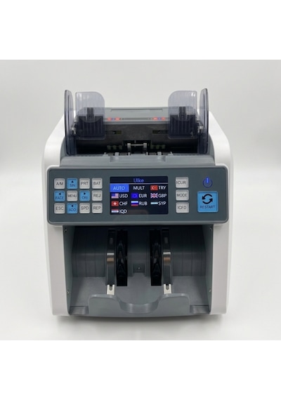 Bill Counter Al-930 Tek Katlı Çift Cıslı Karışık Para Sayma Makinesi 8 Ülke Para Birimi