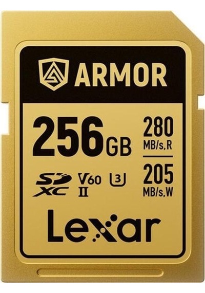 Lexar 256gb Armor Gold Uhs-ıı Sdxc Hafıza Kartı