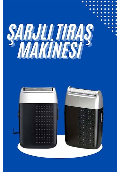 Tnabilir - 881 - Şarjlı Kablosuz Mini Tıraş Makinesi Sinek - Csmo-tex - Kaydı Tıraş
