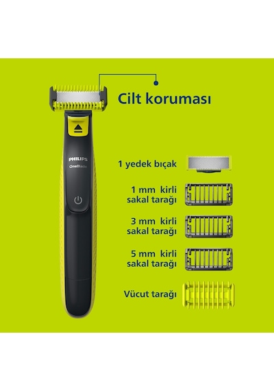 Philips Qp2824/10 Oneblade Yüz Ve Vücut Şekilendirici