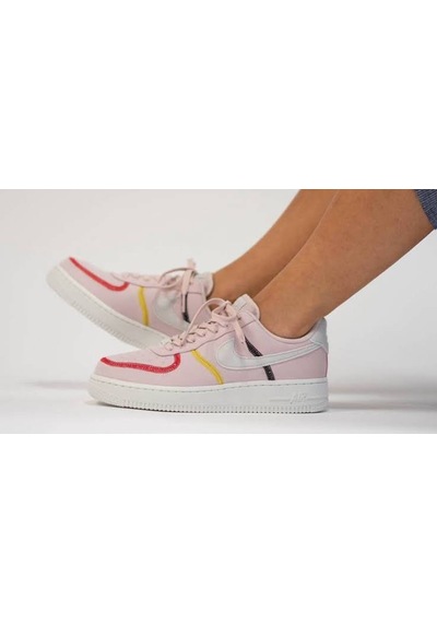 Nike Air Force 1 Renkli Spor Ayakkabı Pembe