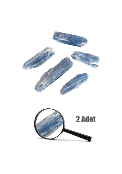 Doğal Kyanit Taşı Kütle 2 Adet 2-4 Cm
