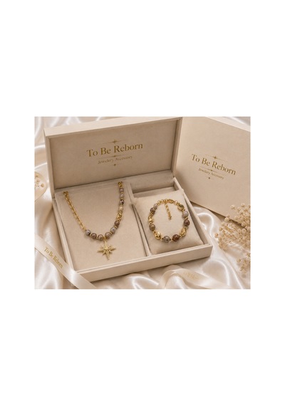 Özel Tasarım Gold Kadın Aksesuar Set Model 8 Model 8